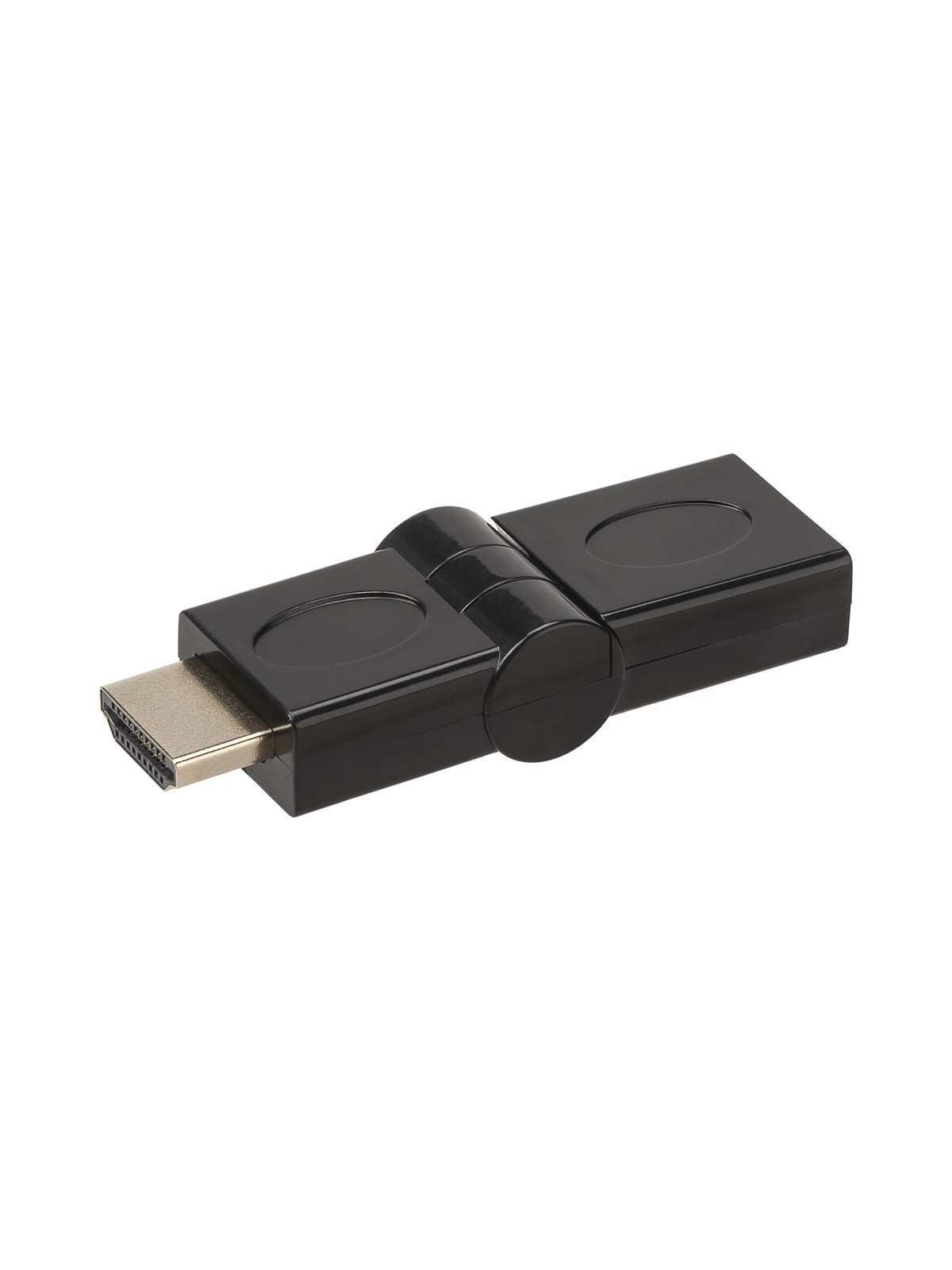 Переходник "АВП 5" штекер HDMI - гнездо HDMI поворотный на 180 градусов позолоченные контакты TDM — изображение 2