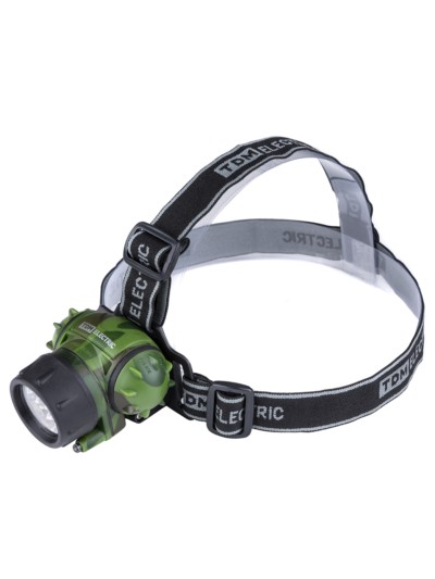 Фонарь”Тактика 5″, налобный 12+2 LED, 94 лм, бат. 3*AАА, TDM