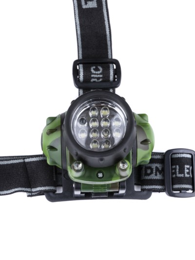 Фонарь"Тактика 5", налобный 12+2 LED, 94 лм, бат. 3*AАА, TDM — изображение 3