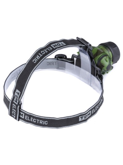 Фонарь"Тактика 5", налобный 12+2 LED, 94 лм, бат. 3*AАА, TDM — изображение 2