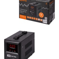 Стабилизатор напряжения БСР1-1,0 кВА электронный переносной TDM