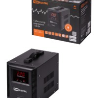 Стабилизатор напряжения БСР1-1,5 кВА электронный переносной TDM