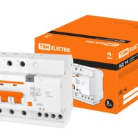 Диф.автомат АД14 4Р 16А 100мА TDM