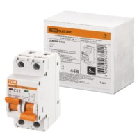 Выключатель ВА с механической блокировкой (байпас) 1Р+1Р 32А 4,5кА х-ка C TDM