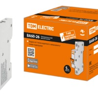 Авт. выкл. ВА60-26-14 1P 6А 4,5кА х-ка С компакт TDM