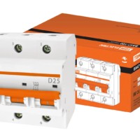 Авт. выкл. ВА47-100 3Р 25А 10кА х-ка D TDM