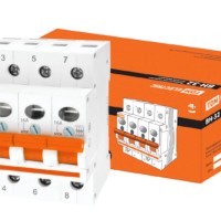 Выключатель нагрузки (мини-рубильник) ВН-32 4P 16A TDM