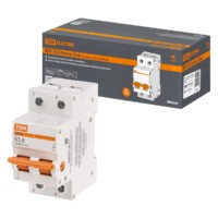 Выключатель нагрузки (мини-рубильник) ВН-32 2P 63A Home Use TDM