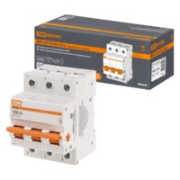 Выключатель нагрузки (мини-рубильник) ВН-32 3P 100A Home Use TDM