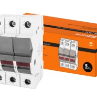 Держатель плавких вставок ДПВ 10х38 3П TDM