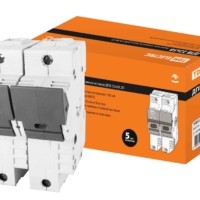 Держатель плавких вставок ДПВ 22х58 2П TDM