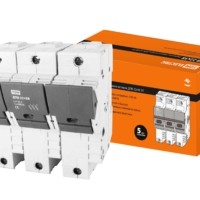 Держатель плавких вставок ДПВ 22х58 3П TDM