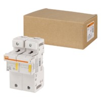 Держатель плавких вставок ДПВ2 22х58 2П TDM