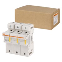 Держатель плавких вставок ДПВ2 22х58 3П TDM