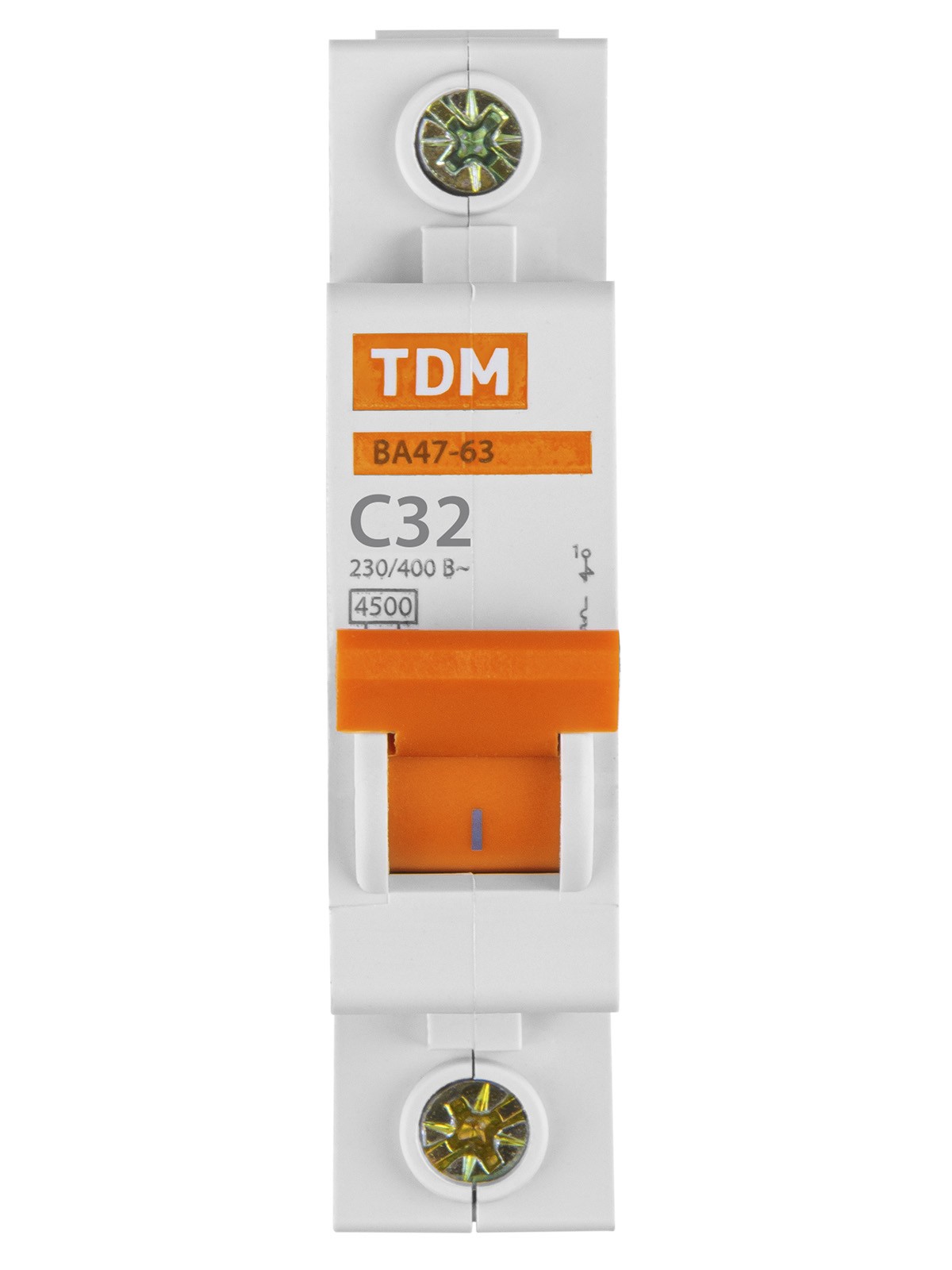 Авт. выкл.ВА47-63 1Р 32А 4,5кА х-ка С TDM — изображение 3