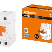 Модульный переключатель трехпозиционный МП-125 1P 125А TDM