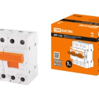 Модульный переключатель трехпозиционный МП-125 2P 125А TDM