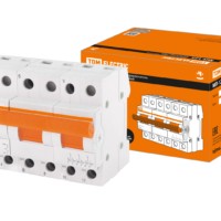 Модульный переключатель трехпозиционный МП-125 3P 63А TDM