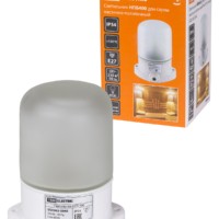 Светильник TDM НПБ400 для сауны настенно-потолочный белый, IP54, 60 Вт, белый, (1/16)