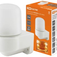 Светильник TDM НПБ400-2 для сауны настенный, угловой, IP54, 60 Вт, белый, (1/16)