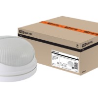 Светильник TDM НПБ1307 белый/круг ресничка 60Вт IP54