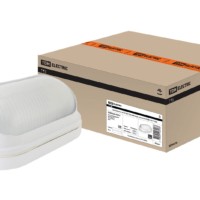 Светильник TDM НПБ1407 белый/овал ресничка 60Вт IP54