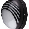 Светильник НПБ1107 черный/круг ресничка 100Вт IP54 TDM