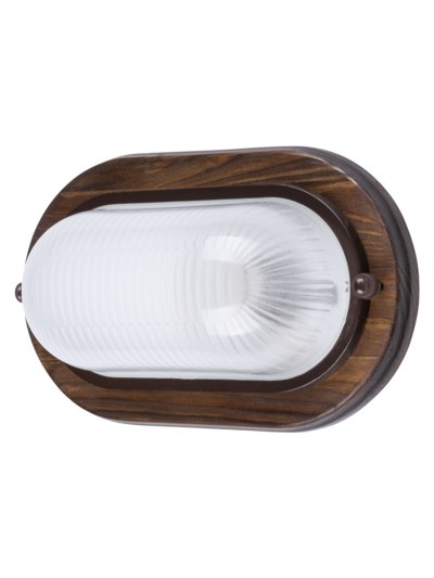 Светильник НПБ1401 венге овал 60Вт IP54 TDM — изображение 2