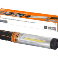 Светильник переносной светодиодный ФП11, COB 6 Вт, 360 лм, li-ion 3,7 В 1,8 А*ч, IP44, USB, TDM