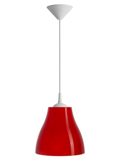 Светильник НСБ 21-60-142 УХЛ4 “Melodi mini” красный, шнур белый TDM