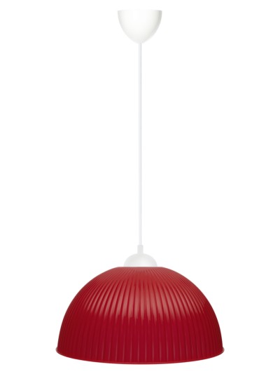 Светильник НСБ 1840/1 “Home” 15 Вт, Е27, красный, шнур белый TDM