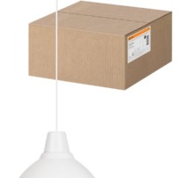 Светильник НСБ 2537/1 “Steel” 40 Вт, E27, опал, шнур белый TDM