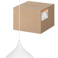 Светильник НСБ 3526/1 “Steel” 40 Вт, Е14, белый, шнур белый TDM