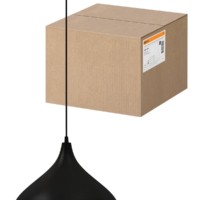 Светильник НСБ 3526/1 “Steel” 40 Вт, Е14, черный, шнур черный TDM