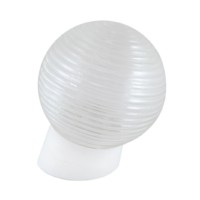 Светильник НББ 64-60-025 УХЛ4 (шар стекло “Кольца”/наклонное основание) TDM