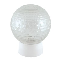 Светильник TDM НББ 64-60-025 УХЛ4 (шар стекло “Цветочек”/прямое основание)