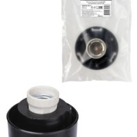 Корпус НТУ плоский (резьба А85, поликарбонат, черный) TDM