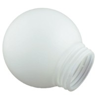 Рассеиватель РПА 85-200 шар-пластик (белый) TDM