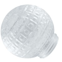 Рассеиватель шар-стекло (прозрачный) 62-020-А 85 “Ежик” TDM