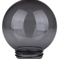 Рассеиватель шар ПММА 160 мм дымчатый (резьба А 85) TDM