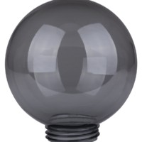 Рассеиватель шар ПММА 200 мм дымчатый (резьба А 85) TDM