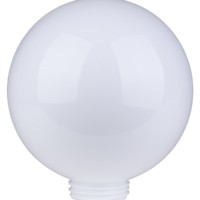 Рассеиватель шар ПММА 250 мм опал (резьба А 85) TDM