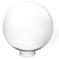Рассеиватель шар ПММА 250 мм прозрачный (резьба А 85) TDM