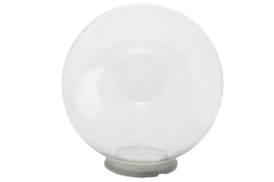 Рассеиватель шар ПММА 250 мм прозрачный (байонет 145 мм) TDM