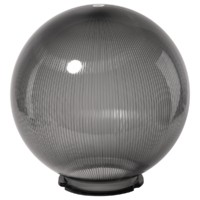 Рассеиватель шар ПММА 300 мм дымчатый призма (байонет 145 мм) TDM