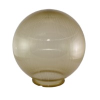 Рассеиватель шар ПММА 300 мм золотой призма (байонет 145 мм) TDM