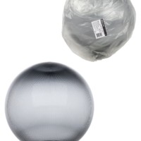 Рассеиватель шар ПММА 250 мм дымчатый призма (резьба А 85) TDM