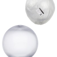 Рассеиватель шар ПММА 250 мм прозрачный призма (резьба А 85) TDM