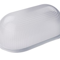 Рассеиватель для светильника НПБ овал 100 Вт матированный TDM