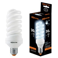 Лампа энергосберегающая КЛЛ FS 30Вт 4000К Е27 60х161мм TDM